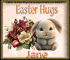 Easter Hugs, Jane