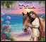 Brunette with horse on Beach - Tyla