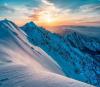 Mountain/Snow/Sunrise/Peak Background