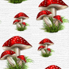 Mushrooms Background