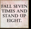 Fall 7 times