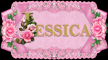 Jessica name plaque
