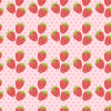 Seamless strawberry background