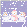 Let it snow Stamp