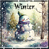 Winter Sticker 