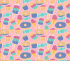 icecreams, doughnuts, and sweets, Background