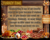 Thanksgiving - turkey time