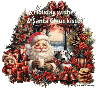 Holiday wishes and Santa Claus wishes