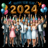Happy New Year Celebration 2024