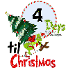 4 Days till Christmas Grinch Countdown
