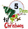 5 Days till Christmas Grinch Countdown