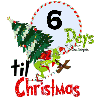 6 Days till Christmas Grinch Countdown