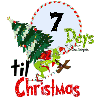 7 Days till Christmas Grinch Countdown
