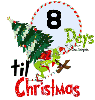 8 Days till Christmas Grinch Countdown