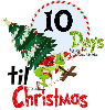 10 Days till Christmas Grinch Countdown