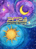 New Year Sun Moon Phone Wallpaper