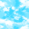 Seamless Blue sky with clouds background
