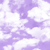 Seamless Purple sky with clouds