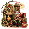 Andrea - Twas the Night before Christmas Boy Elf Hot Cocoa Fireplace