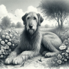 AI Irish Wolfhound