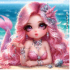 Pink mermaid