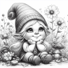 Little gnome girl 
