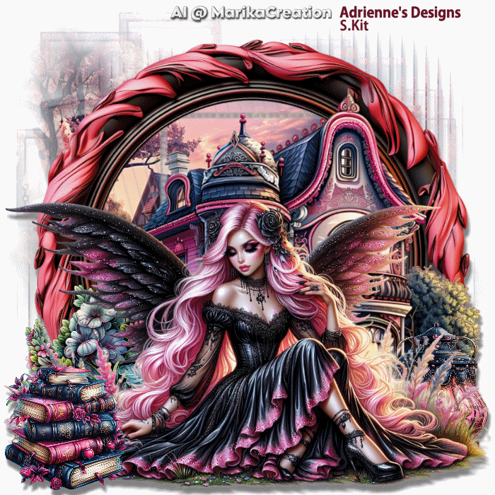 Fantasy Angel (in Animated GIFs)